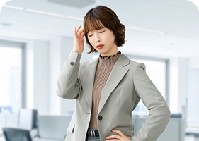 一人で判断することに不安がある